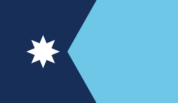 Freight Forwarder From Tacoma , WA To Hawaii 2 Abstract geometric design with a star and contrasting blue shapes.